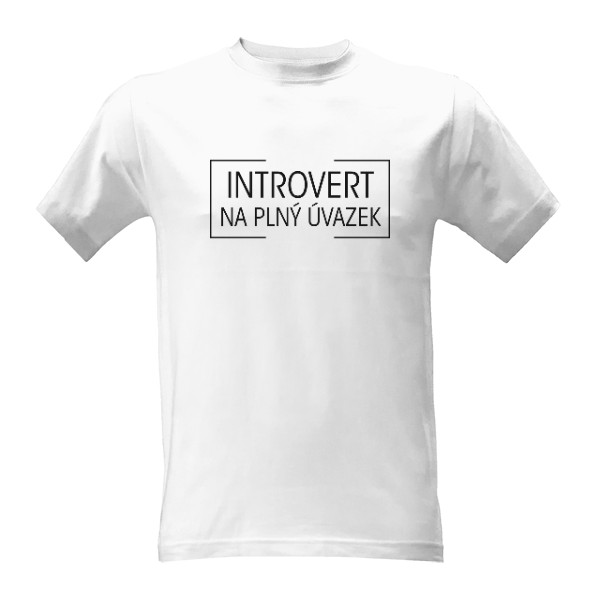 Tričko s potiskem Profesionální interovert